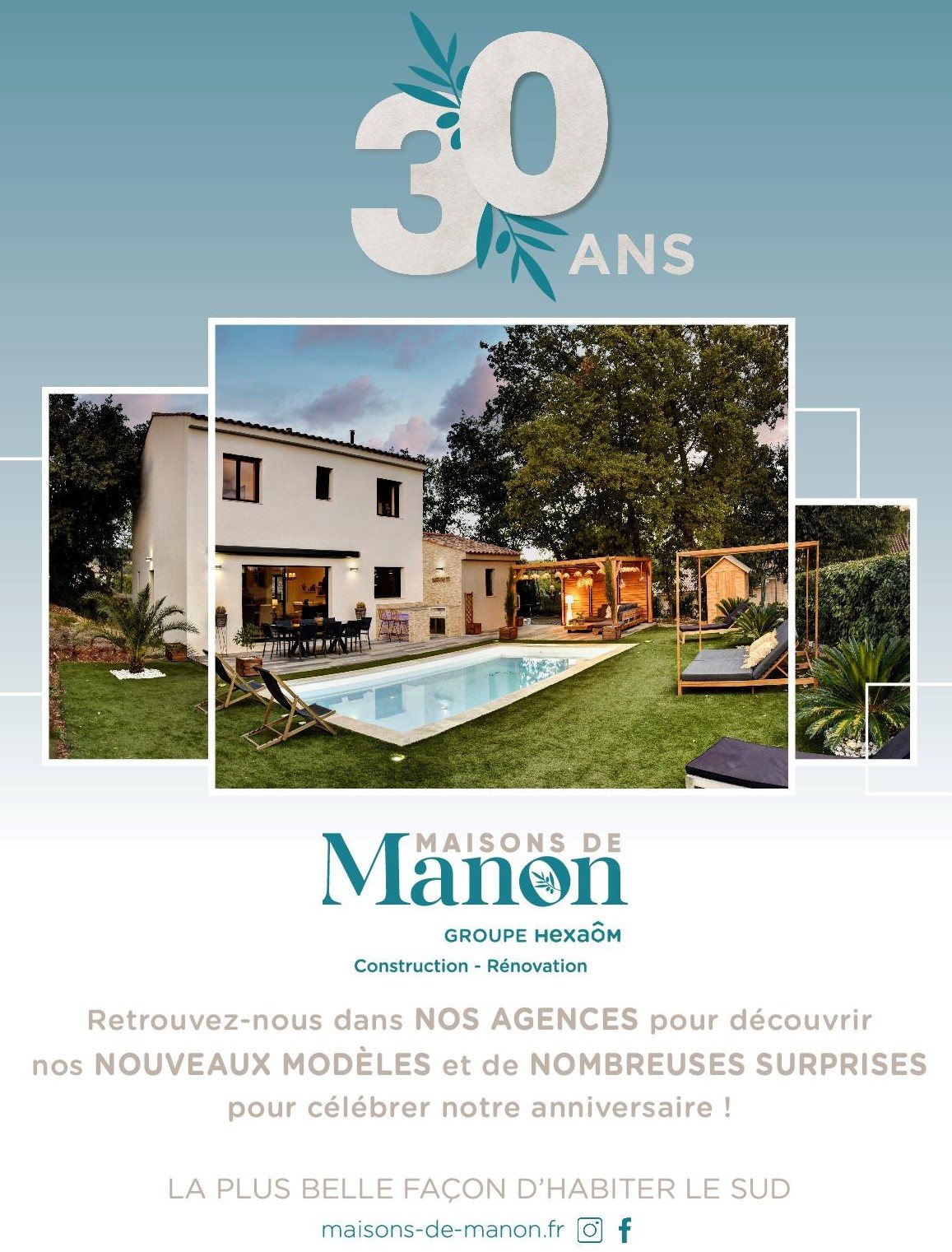 30 ans Maisons de Manon