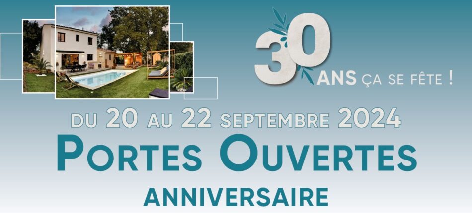 Portes Ouvertes au Pontet du 20 au 22 septembre 2024  - Portes ouvertes anniversaire