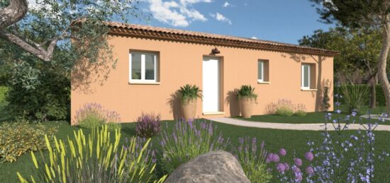 Maison neuve à Laudun-l'Ardoise, Occitanie